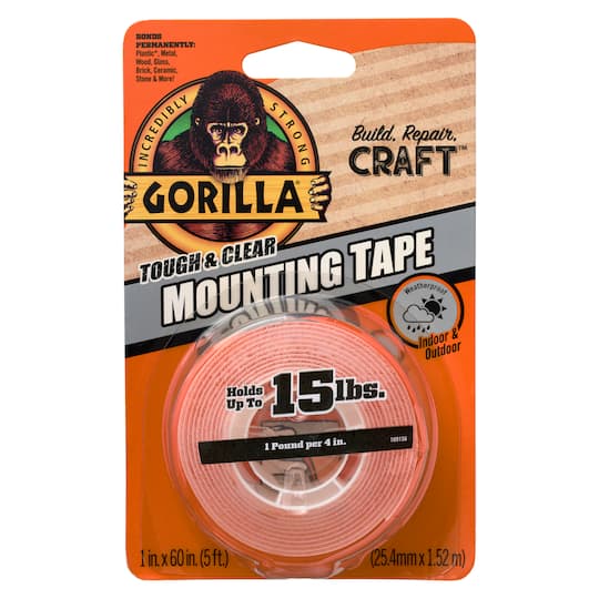 8 Pack: Gorilla&#xAE; Mounting Tape